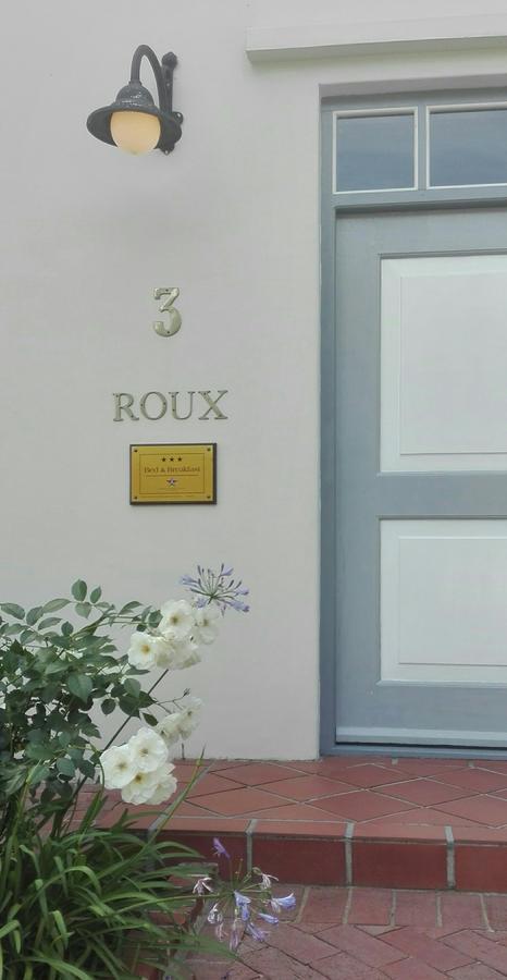 3 On Roux Bed and Breakfast Franschhoek Eksteriør billede